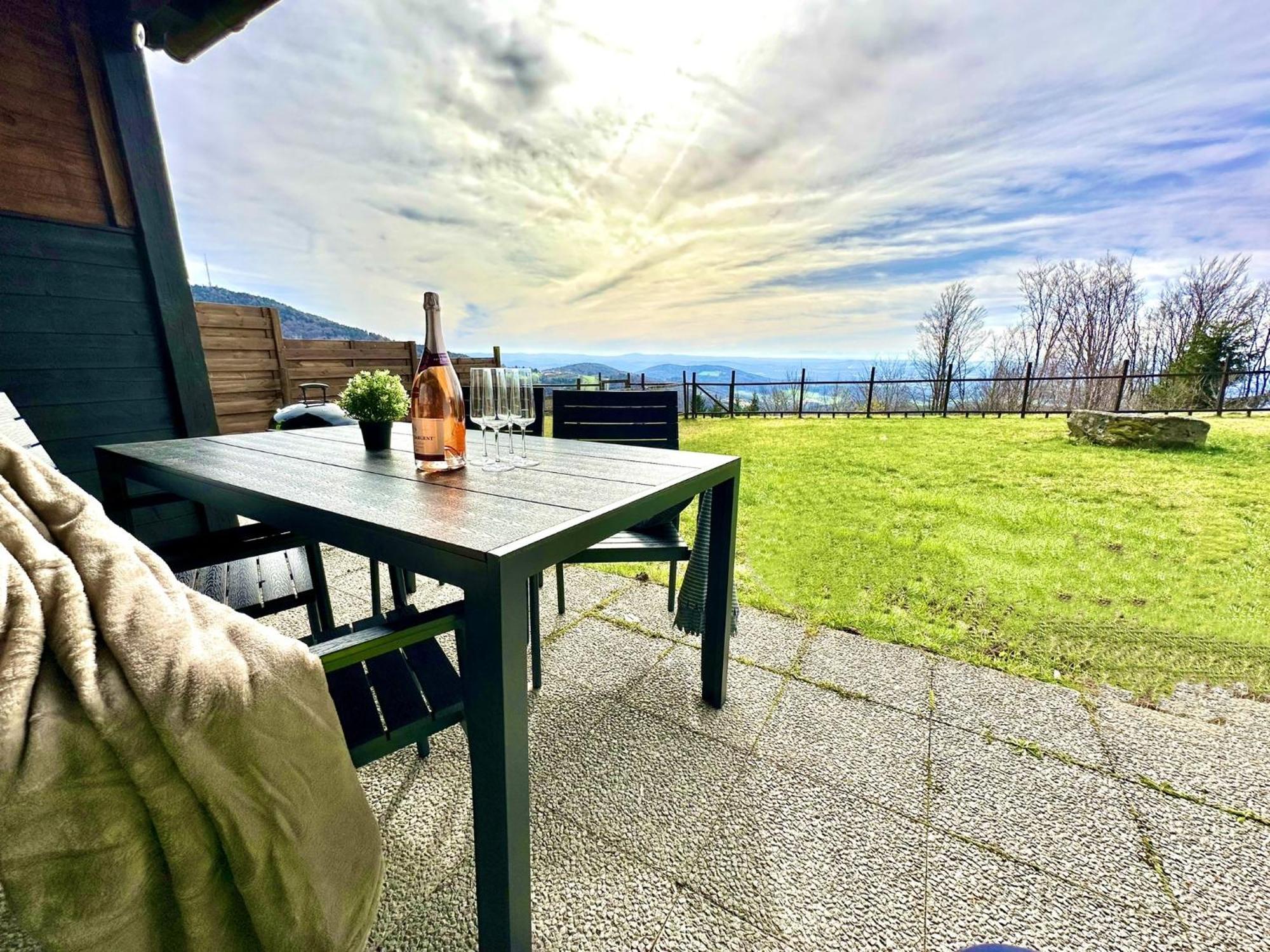 Gemuetliches Alpenblick Berg-Bungalow + Grosser Garten + Netflix! Schöfweg Exterior foto